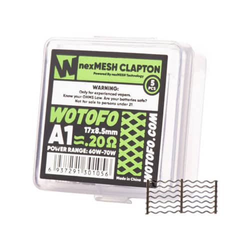Wotofo NexMesh Clapton Coil (5pce)