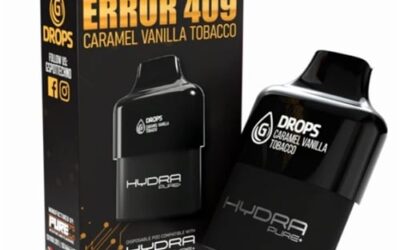 Caramel Vanilla Tobacco Hydra 6000puff Disposable Pod: The Ultimate Vaping Experience