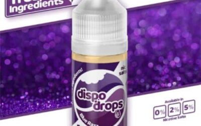 Dispo Drops – Blue Razz Salts E-Liquid 30ml: The Ultimate Vaping Experience